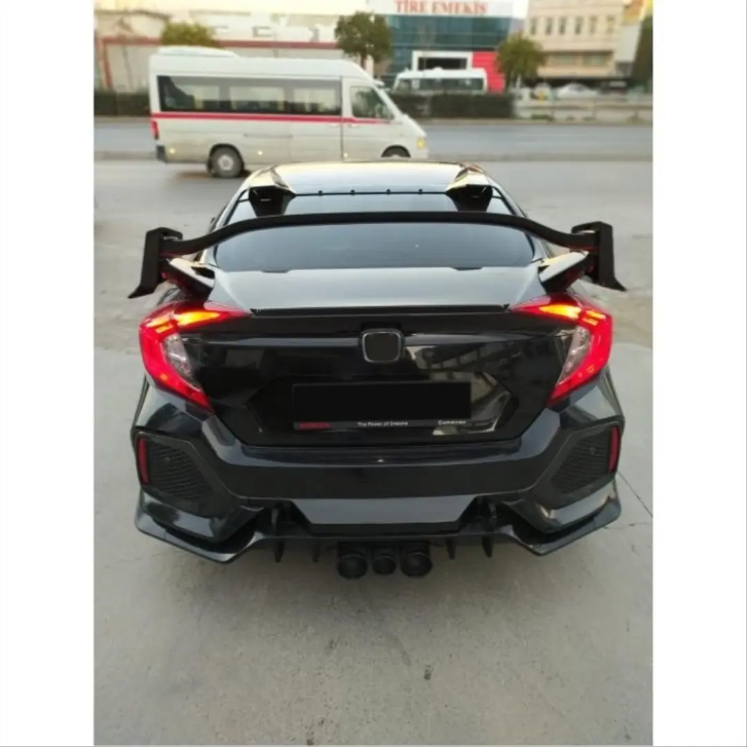 Honda Civic FC5 Sedan Type R GT Kanat Spoyler (Boyasız) 5