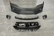 Honda City (2021+) Type-R Ön Tampon ve Panjur Seti (Boyasız) 1