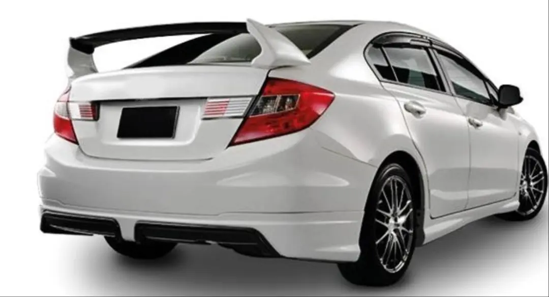 Honda Civic FB7 2012-2015 Mugen RR Bagaj Spoyleri (Kanat) 5