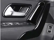 Mercedes-Benz A/CLA/GLB Serisi W177/C118/X247 İç Kapı Kolçak Trim Seti 4 Parça Piano Black 2