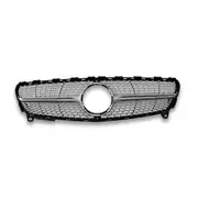 Mercedes W176 A Serisi Facelift Diamond Ön Panjur Krom Gri 2
