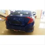 Honda Civic FC5 2016-2021 V Gerçek Karbon Fiber Arka Difüzör 3