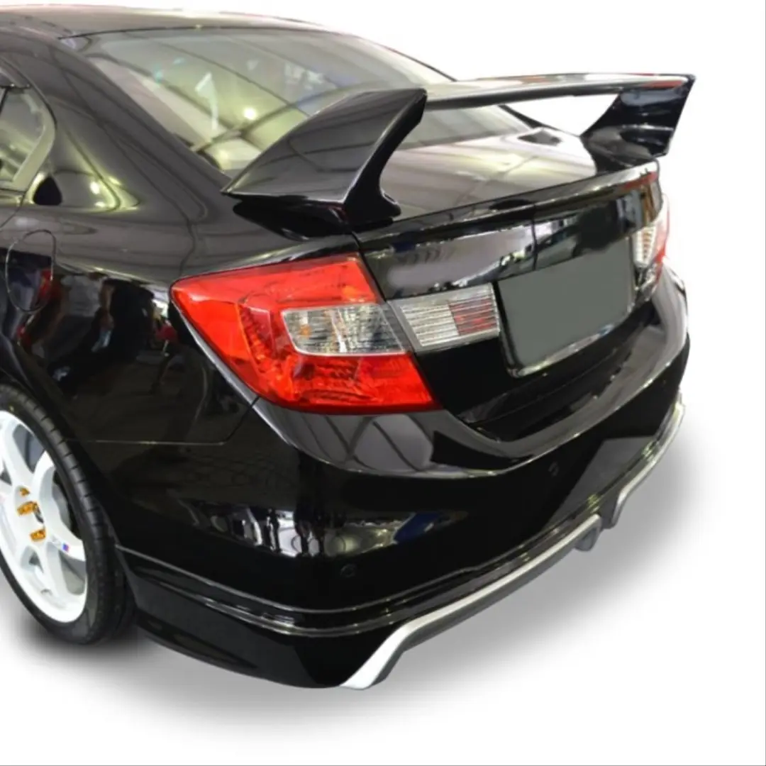 Honda Civic FB7 2012-2015 Mugen RR Bagaj Spoyleri (Kanat) 6