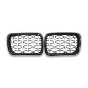 BMW 3 Serisi E36 Diamond Panjur (Böbrek) Piano Black Çerçeve (1997-1999) 1