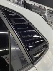 VW Polo AW 2018+ Kelebek Cam Üstü Kaplama Piano Black 5