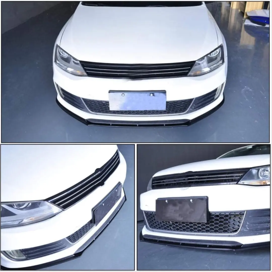Volkswagen Jetta Mk6 (12-15) GLI  Ön Tampon Lip Eklentisi Piano Black 6