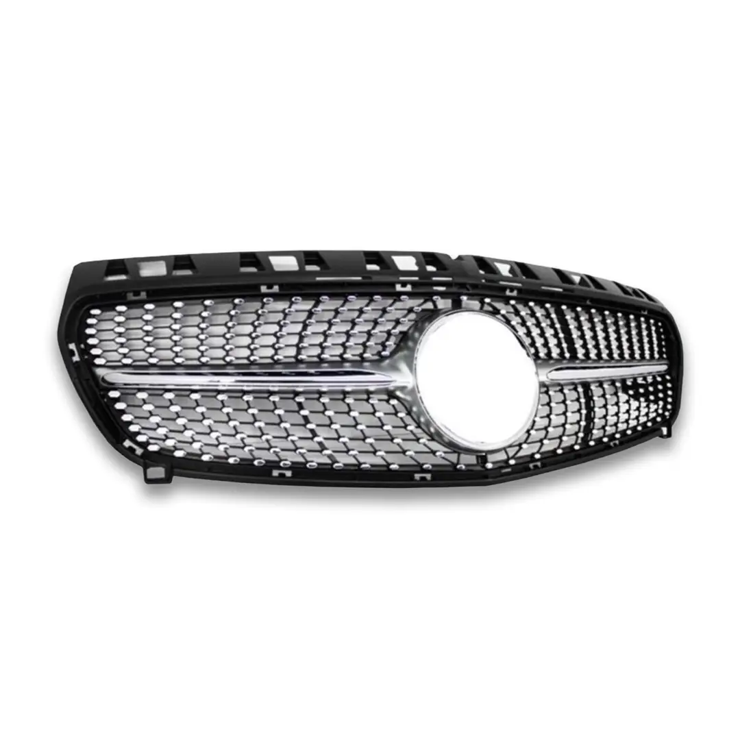 Mercedes-Benz CLA Serisi W117 Makyajlı Diamond Panjur Krom & Gri