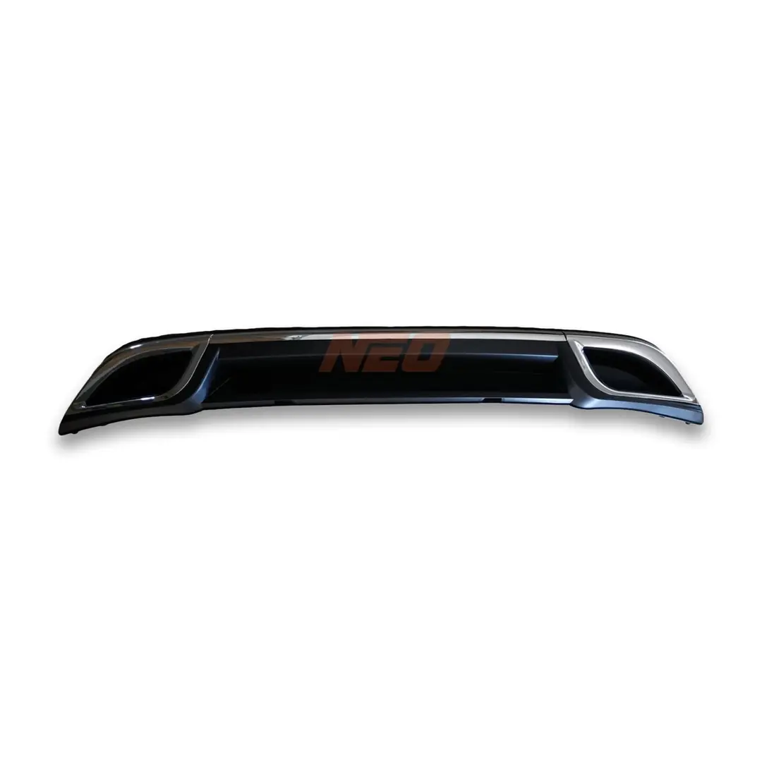VW Golf 7 GTI Arka Difüzör Mat Siyah