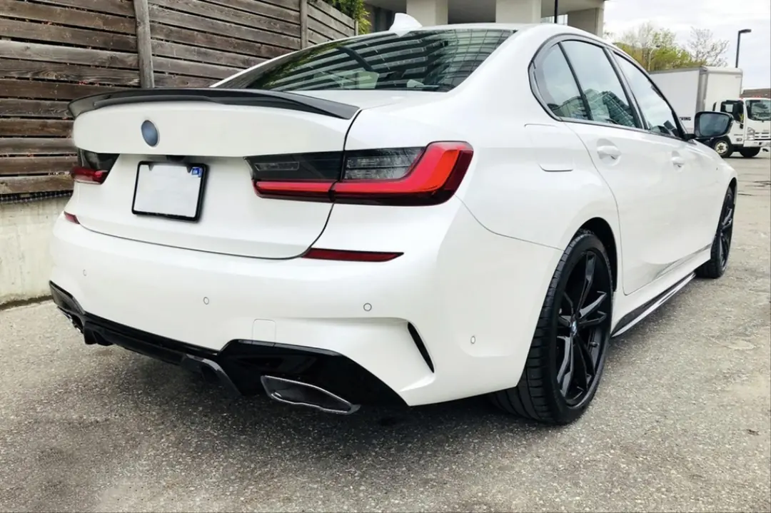 BMW 3 Serisi G20 3.40i Difüzör ve Krom Egzoz Seti (M-Sport) 6