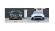 Mercedes W206 C Serisi C63 AMG Ön Tampon ve Panjur Seti 2