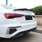 Audi A3 Sedan 8Y 2020+ M4 Piano Black Bagaj Spoyleri 3