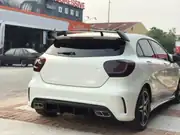 Mercedes-Benz A Serisi W176 Makyajlı A45 Difüzör ve Krom Egzoz Ucu Seti 5