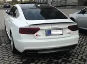 Audi A5 Coupé/Cabrio 8T (09-16) S-Line Bagaj Spoiler Piano Black 2
