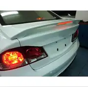 Honda Civic FD6 2006-2012 Mugen LED'li Bagaj Spoyleri (Boyasız) 3