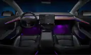 Tesla Model Y 2020+ App Kontrollü Komple RGB Ambiyans Aydınlatma Seti 6