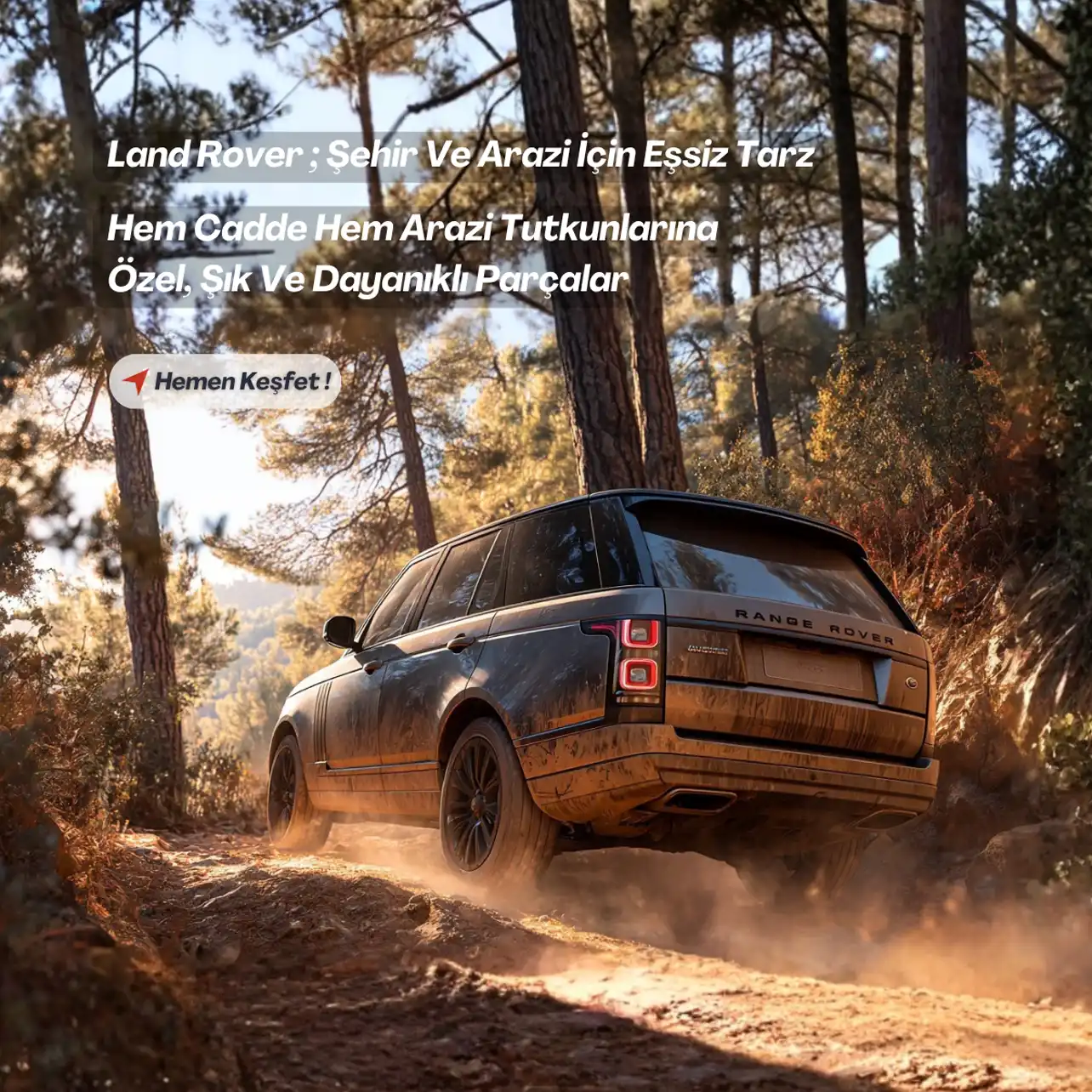 Land Rover - Neoparts hero banner (mobil)